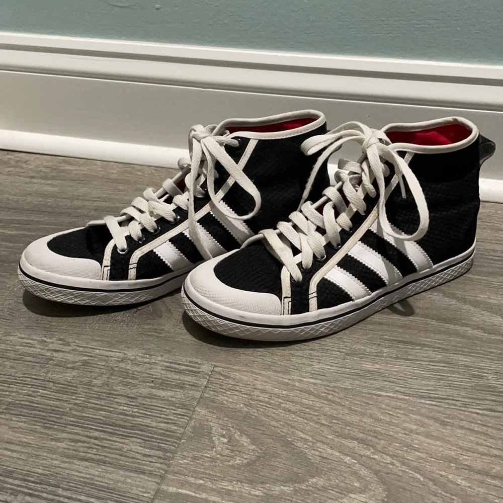 Adidas high top sneakers